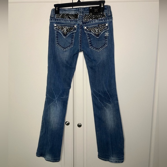 Y2K Miss Me Studded Bootcut Jeans - Picture 1 of 11